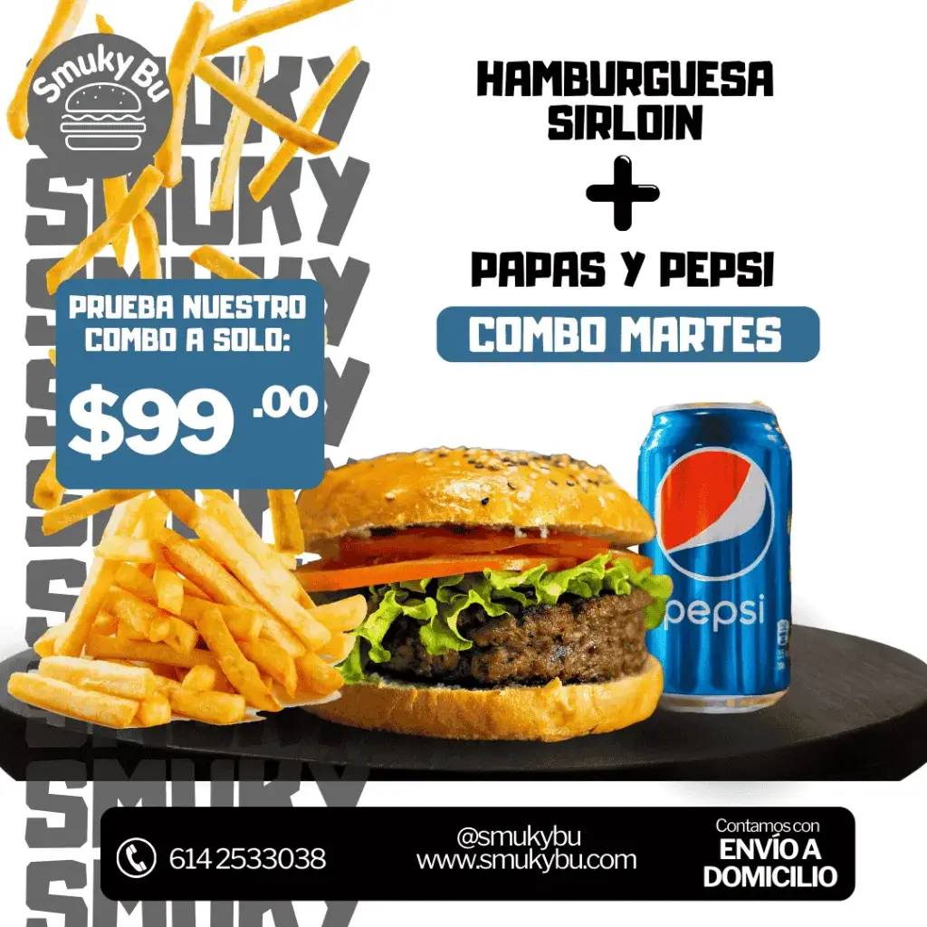 Combo Pepsi Martes
