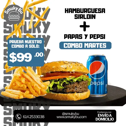 Combo Pepsi Martes